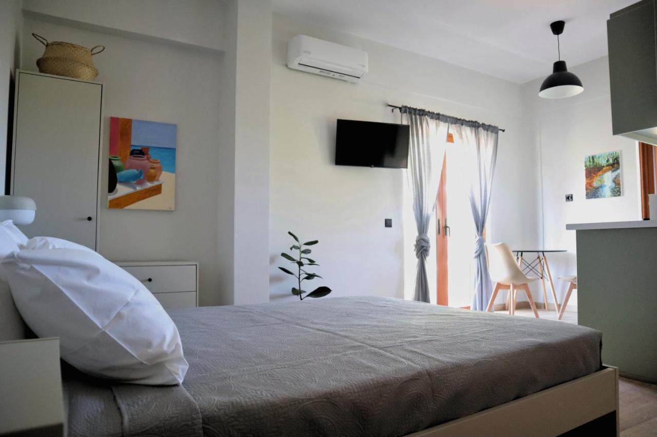 Villa Elea Apartments Spilia  ภายนอก รูปภาพ