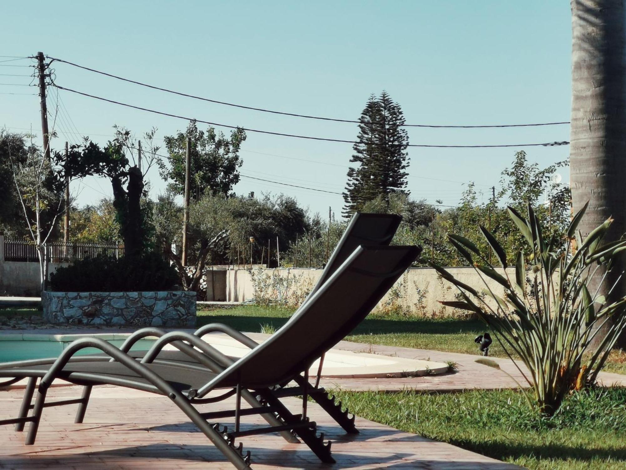 Villa Elea Apartments Spilia  ภายนอก รูปภาพ