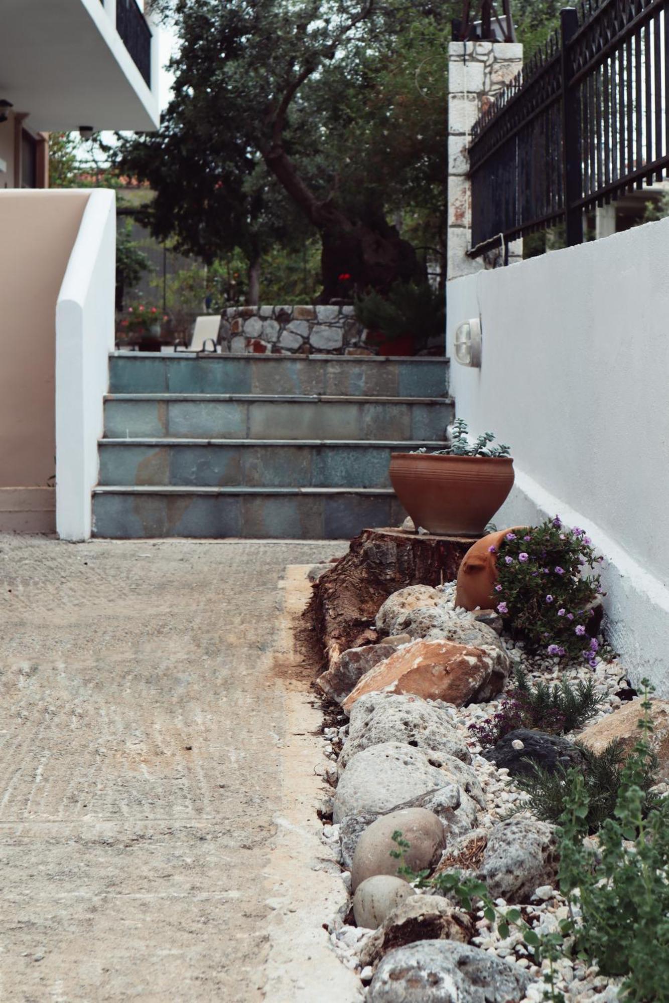 Villa Elea Apartments Spilia  ภายนอก รูปภาพ
