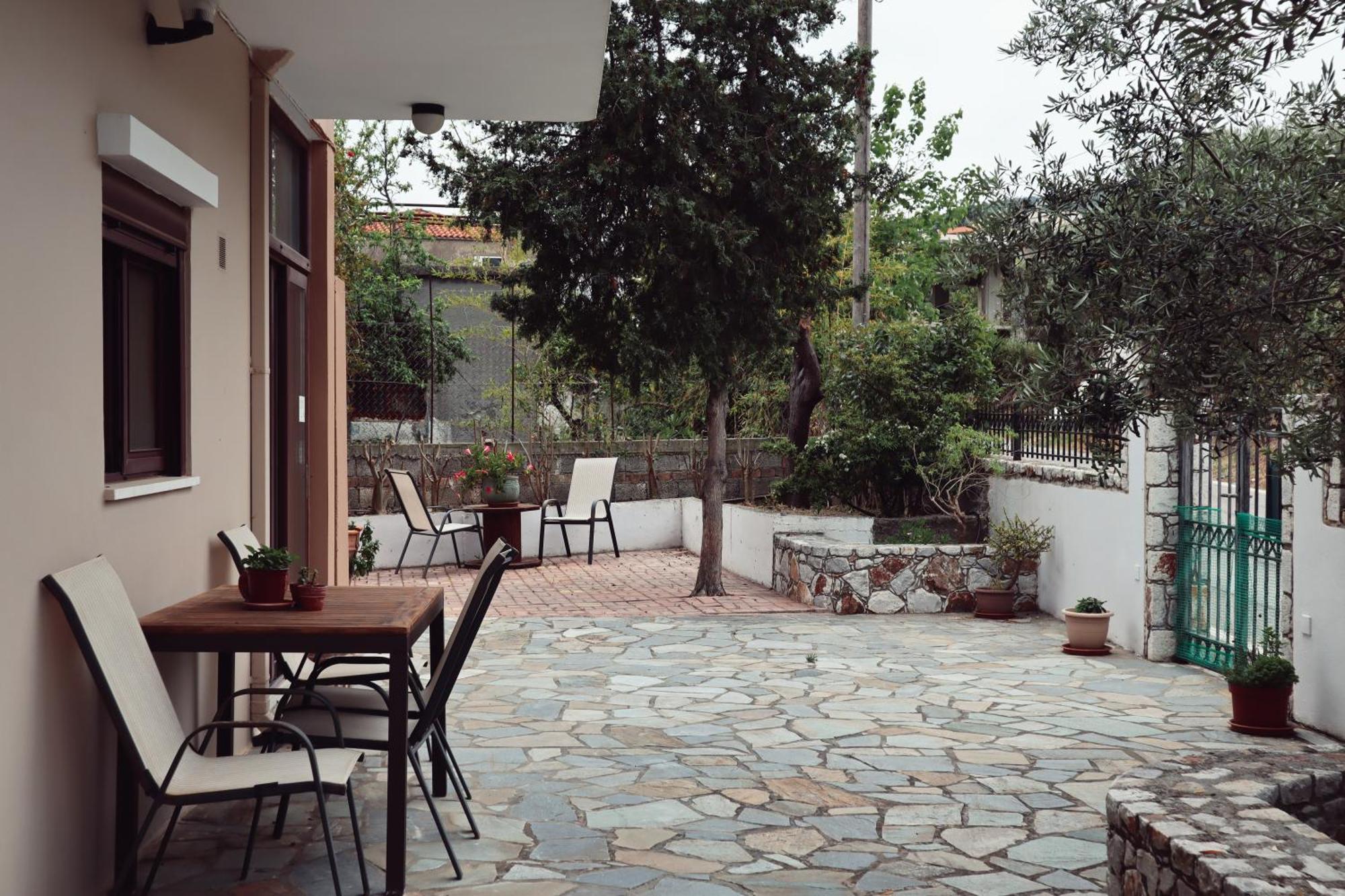 Villa Elea Apartments Spilia  ภายนอก รูปภาพ